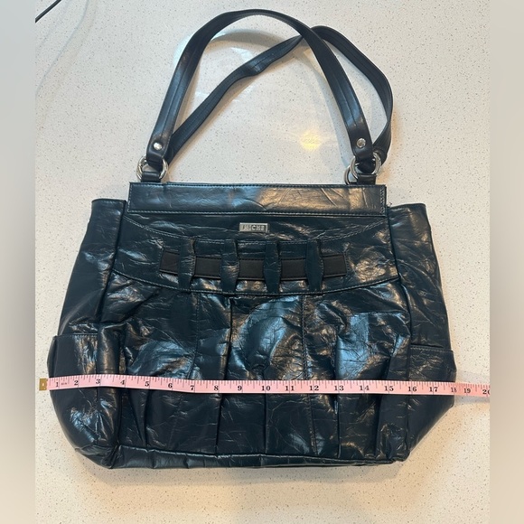 Miche Mary Prima Large Pleated Purse, Deep Blue/Green - Picture 3 of 8